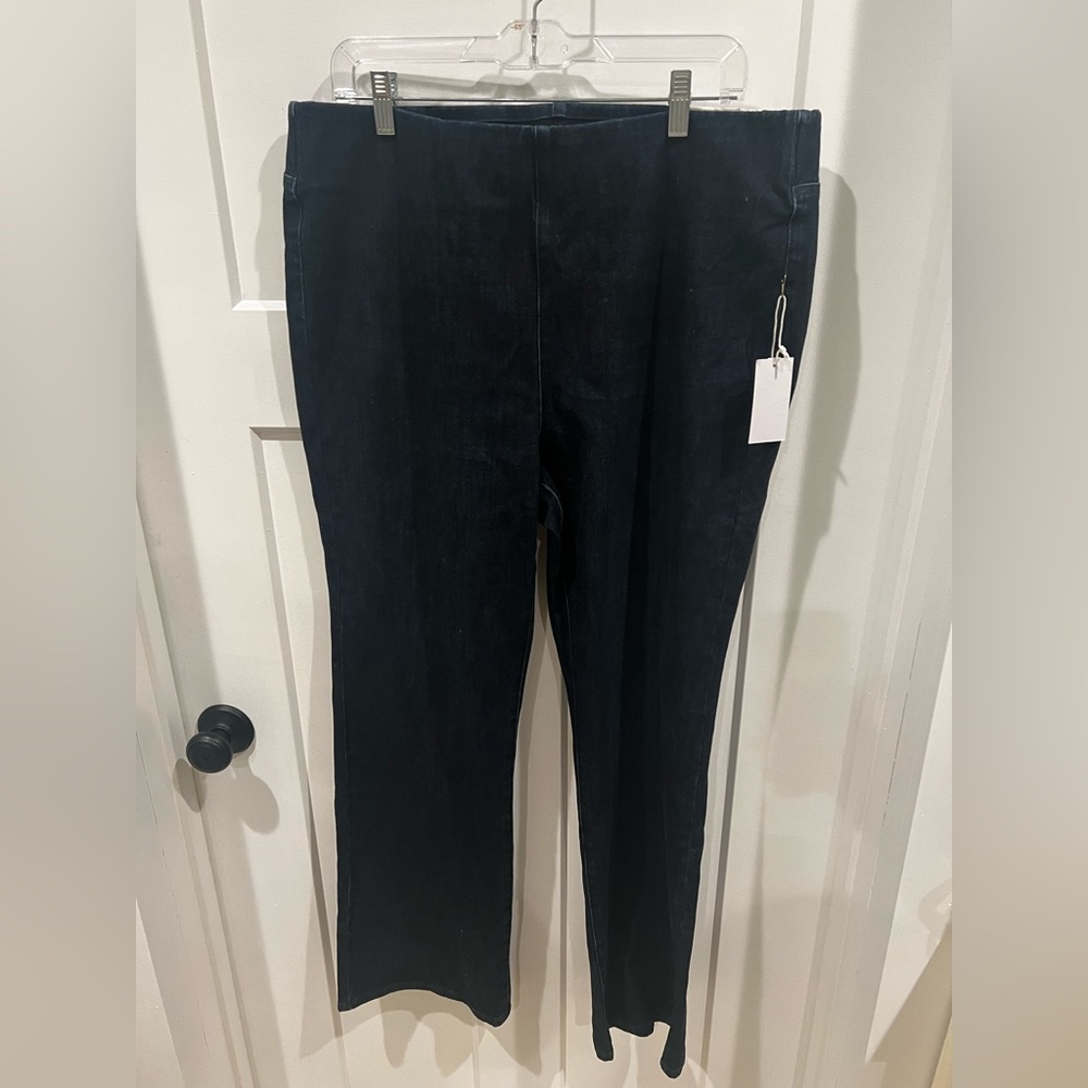 NEW Soft Surroundings Ultimate pull-on bootcut jean